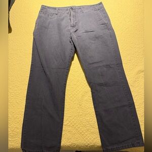 Old Navy Charcoal Straight-Leg Pants
